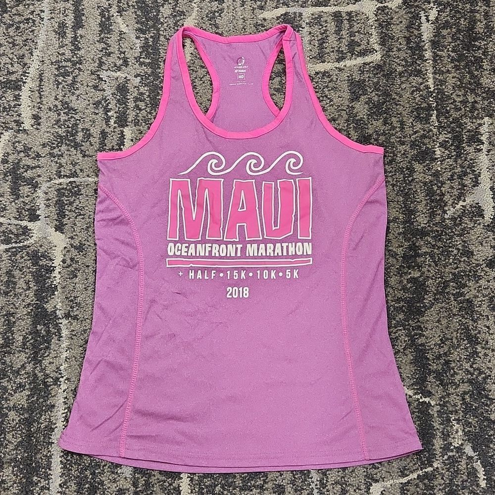Maui Oceanfront 2018 Marathon Tank Top M